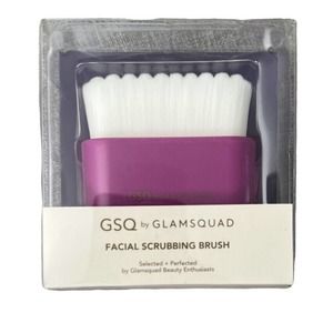GSQ by Glamsquad Facial Scrubbing Brush Purple White